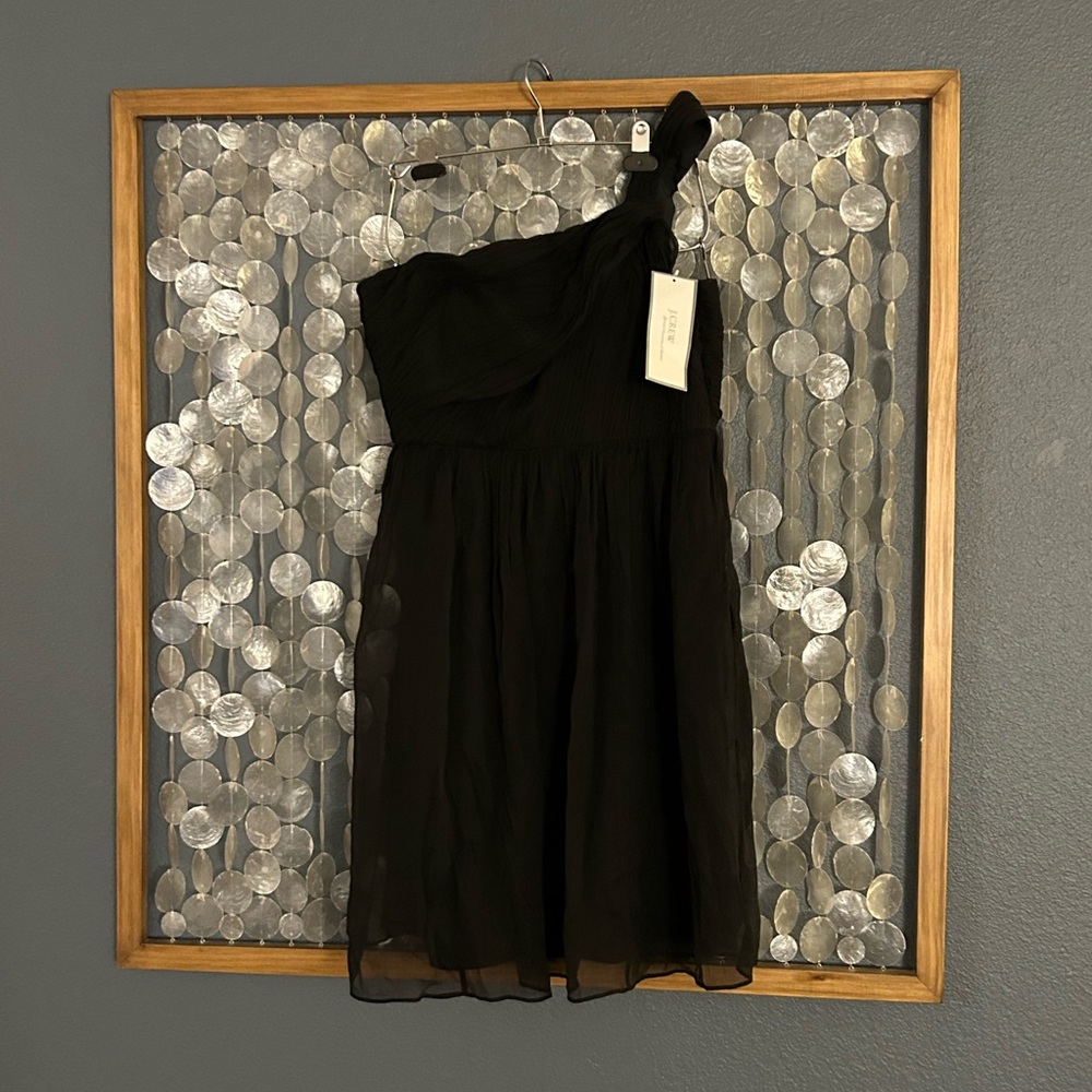 PRICE DROP Never worn J-crew one strap party/bridesmaids dress
